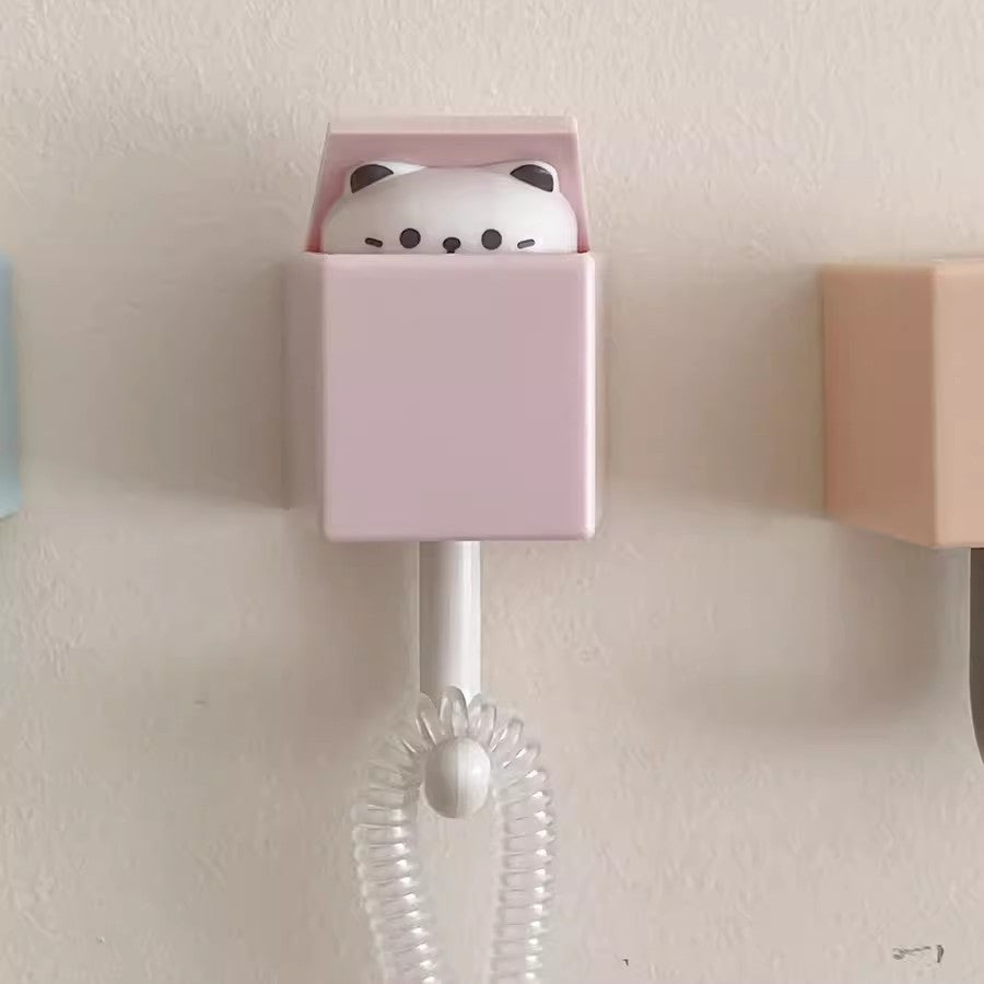 卡通可爱猫咪挂钩强力无痕创意挂钩挂钩ins风高颜值卧室伸缩挂钩