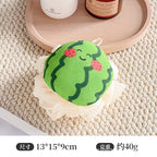 CouldNook Fruit Bath Pouf - Avocado and Watermelon Face Designs