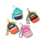 CouldNook Mini Coin Pouch Charm - Colorful Shapes And Clip Attachment