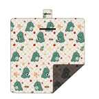 CouldNook Illustrated Game Picnic Mat - Foldable Family Design