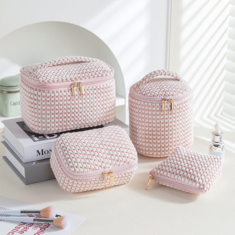 CouldNook Corduroy Cosmetic Bag - Vanity Storage Accent