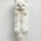 CouldNook Fox Pencil Pouch - Plush Body And Front Zip Opening