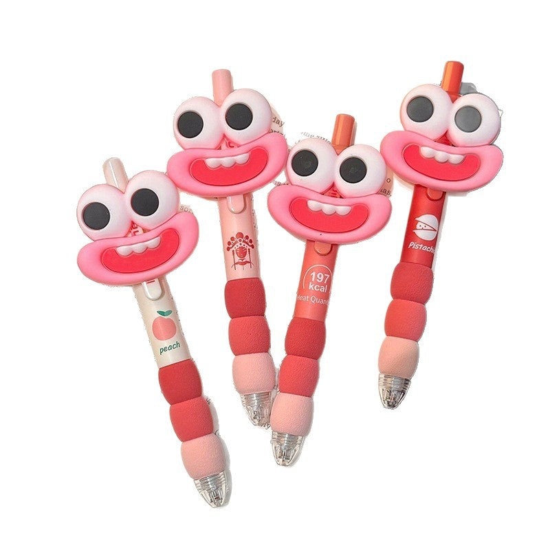 CouldNook Character Gel Pen - Expressive Topper And Segmented Grip