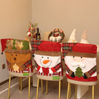 CouldNook Christmas Chair Back Cover - Character Faces and Seasonal Patterns