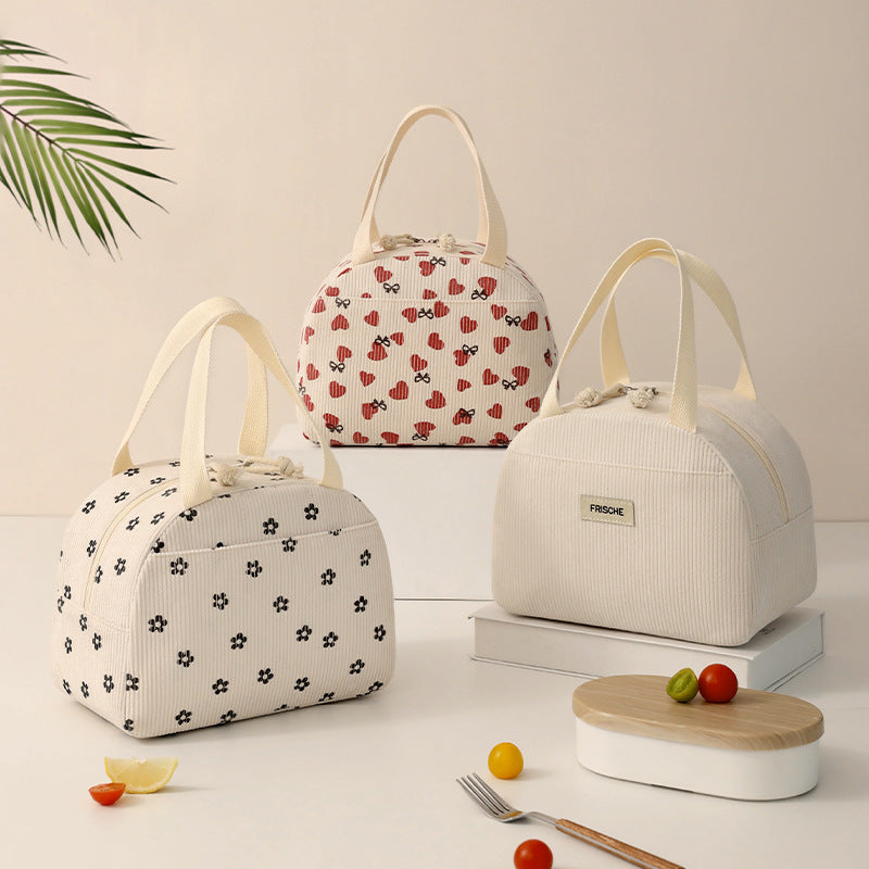 CouldNook Dome Lunch Bag - Double Handles and Front Pocket