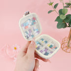 CouldNook Decorative Pill Containers And Cutter - Rhinestone Finishes And Shapes
