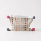 CouldNook Fair Isle Pom-Pom Tissue Sleeve - Aesthetic Woolen Case