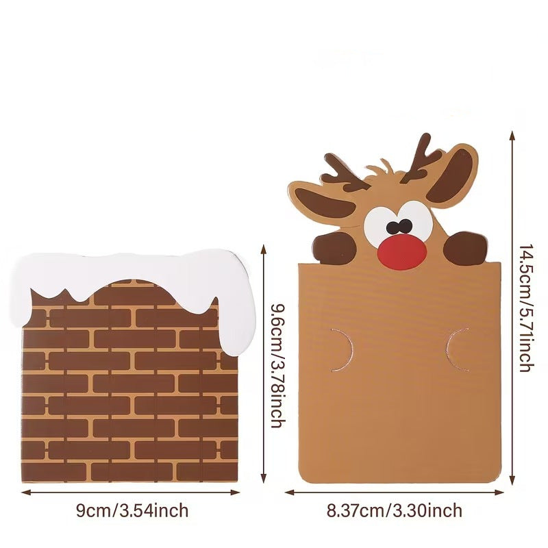Christmas Cash Gift Holder with Chimney Sleeve