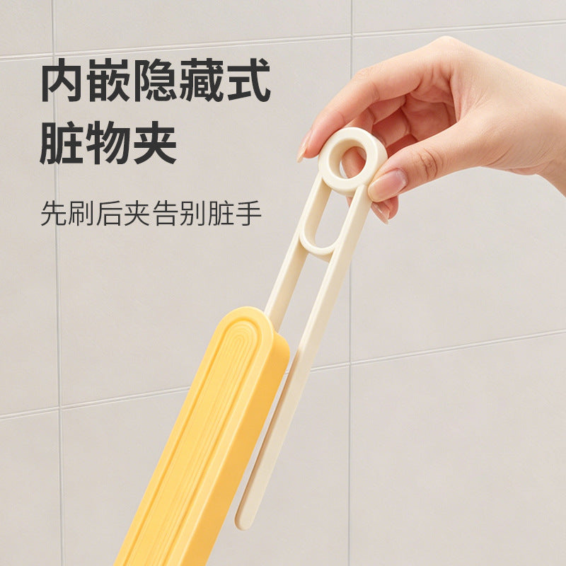 CouldNook Crevice Cleaning Brush - Rotating Head And Concealed Tweezer