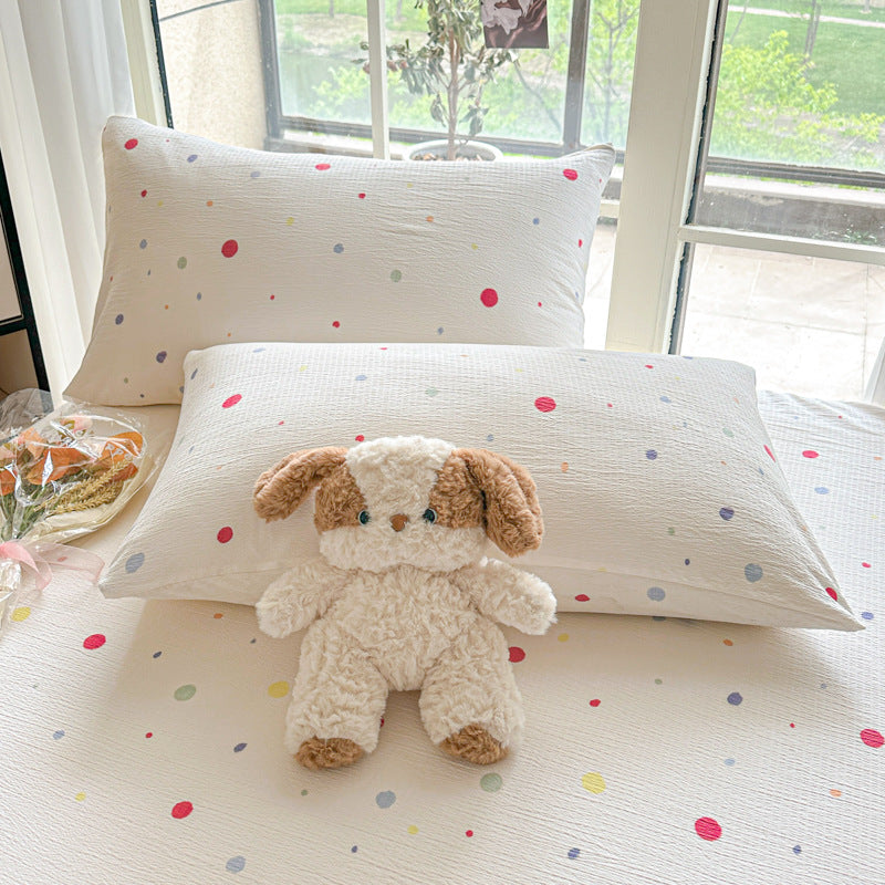 CouldNook Floral Print Pillowcase 2PCS Set - Soft Washed Bedding