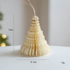CouldNook Honeycomb Paper Tree Ornament - Layered Folds and Hanging Cord