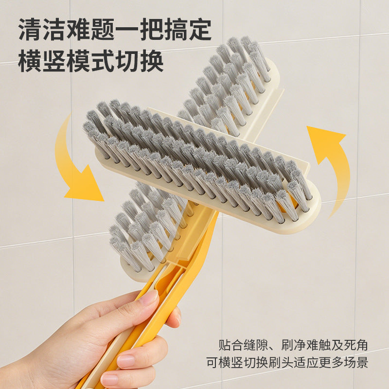 CouldNook Crevice Cleaning Brush - Rotating Head And Concealed Tweezer