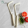 CouldNook Fish Spatula - Angled Slotted Head and Ribbed Handle
