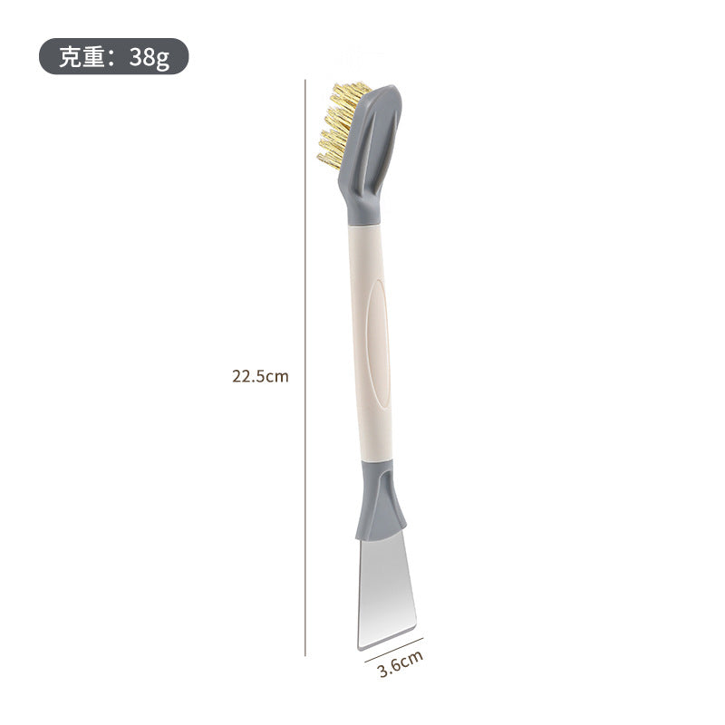 CouldNook Stove Cleaning Brush - Dual Ends and Flat Scraper