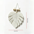 CouldNook Leaf Macrame Wall Hanging - Small Home Decor