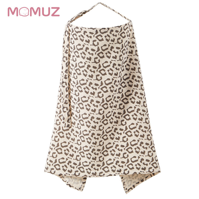 CouldNook Printed Nursing Cover - Neck Strap And Ring Fastening