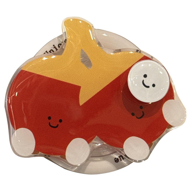 CouldNook Sports Magnetic Phone Stand - Smiling Ball And Racket Designs