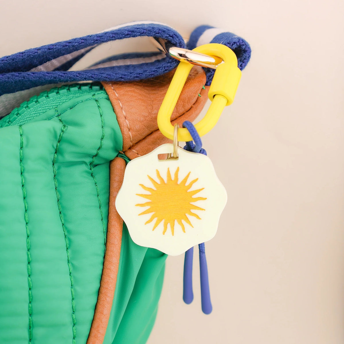 CouldNook Illustrated Bag Charm - Colorful Motifs And Contrasting Attachments