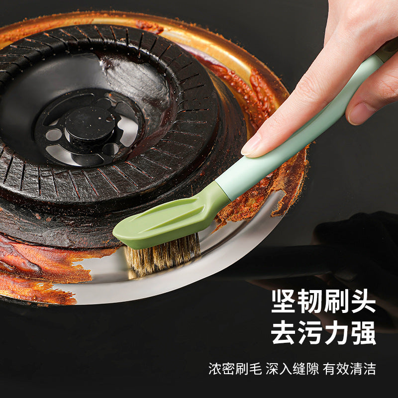 CouldNook Stove Cleaning Brush - Dual Ends and Flat Scraper