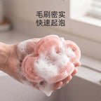 CouldNook Vegetable Brush - Four-Lobed Shape and Dual Textured Faces
