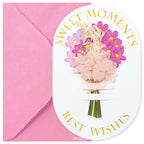 CouldNook Floral Greeting Card - Layered Bouquet And Framed Flower Designs