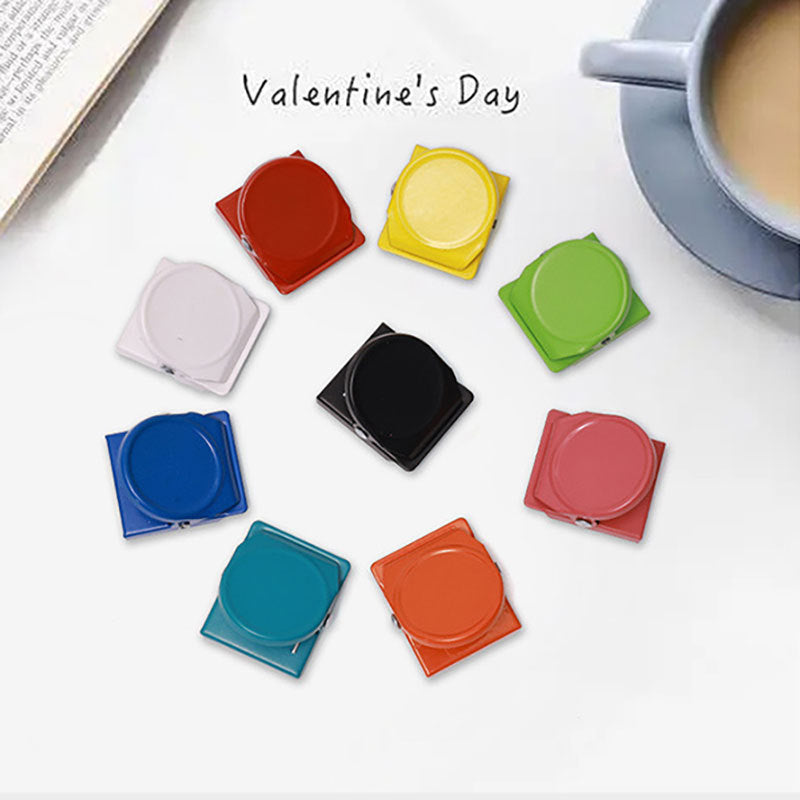 CouldNook Magnetic Clip - Round Press Surface And Square Metal Base
