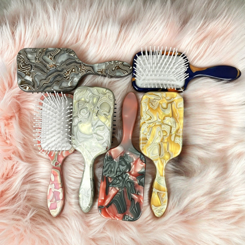 CouldNook Cushion Hairbrush - Rectangular Head And Supplier-Selected Pattern
