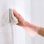 CouldNook PVC Cleaning Gloves - Pastel Colors And Textured Palm Surfaces