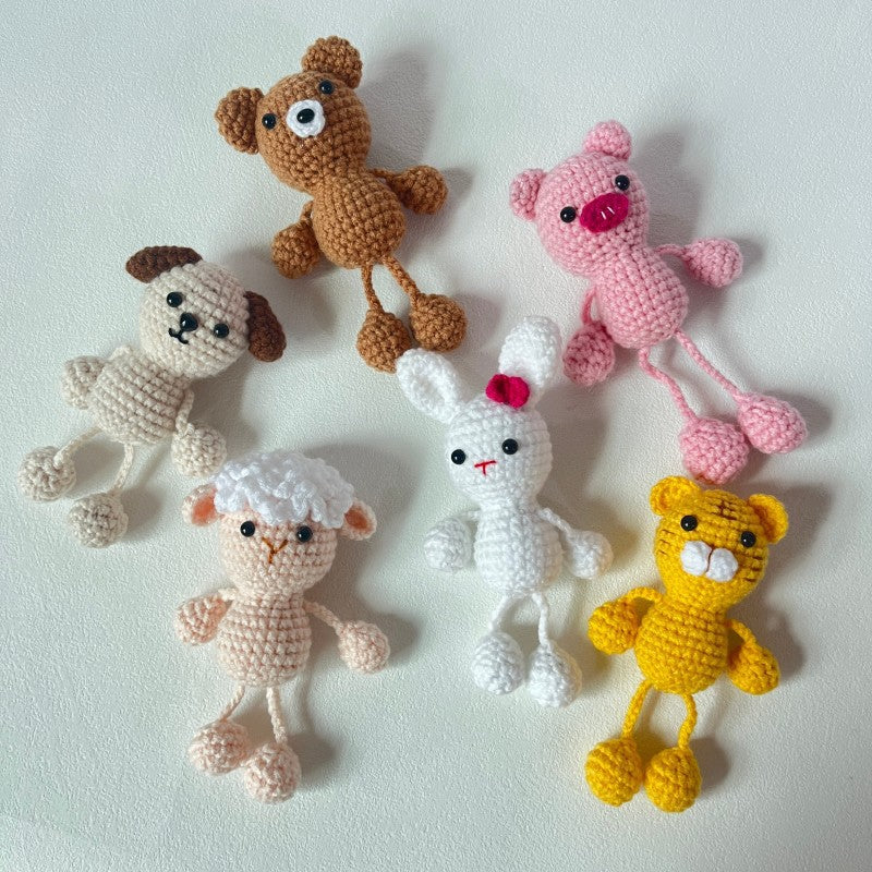 CouldNook Long Leg Animal Keychain - Dangling Limb Design