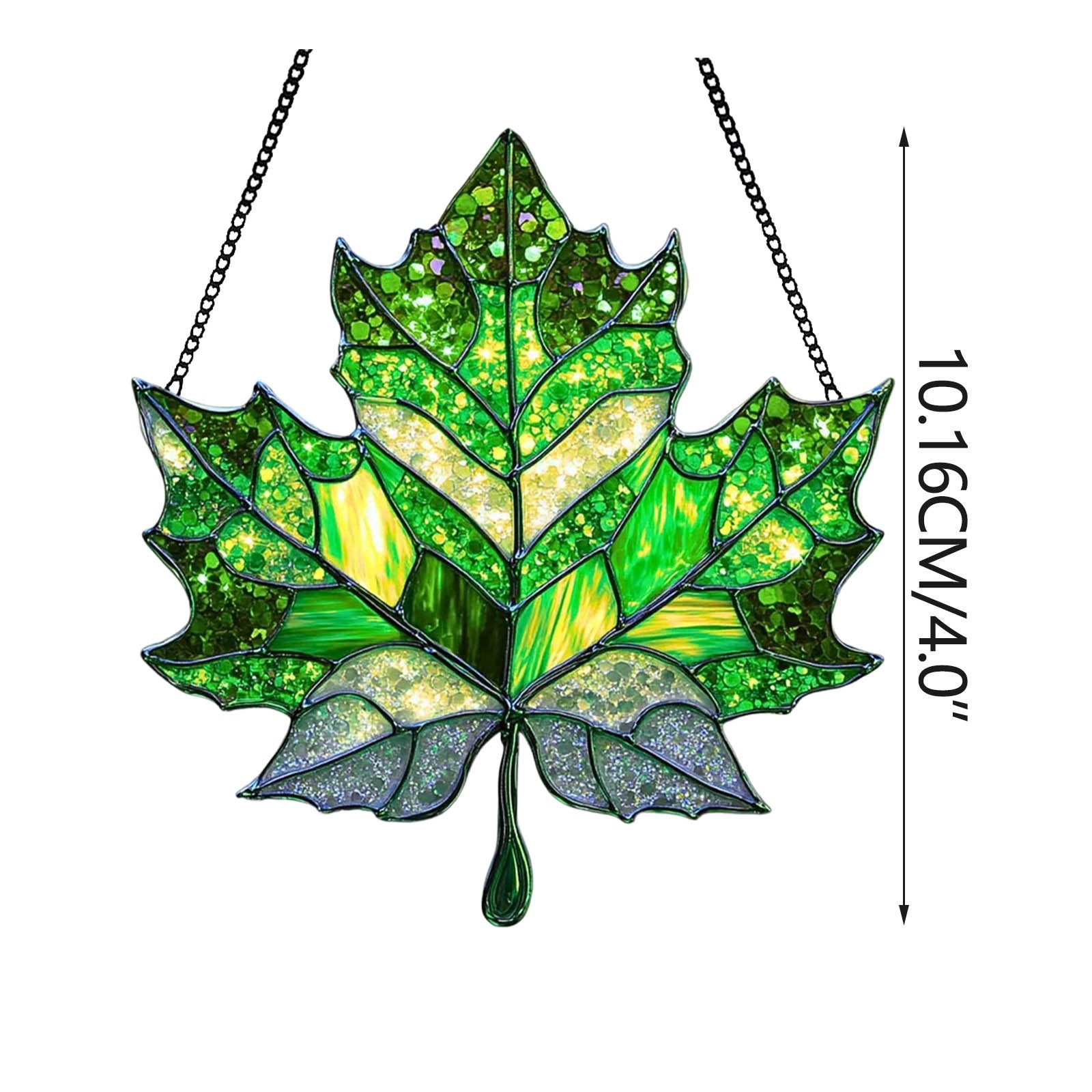 CouldNook Maple Leaf Window Suncatcher - Hanging Home Decor (小胡0611-8AC7HBW121)-ok