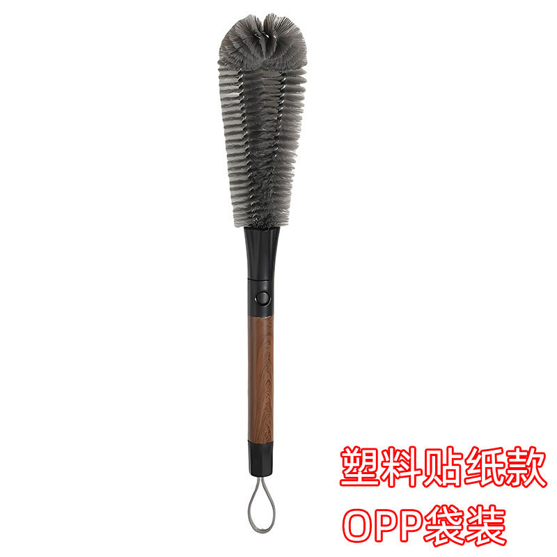 CouldNook Cup Brush - Woodgrain Handle And Detachable Slim Brush