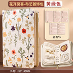 CouldNook Jewelry Organizer - Botanical Cover And Removable Pocket Pages