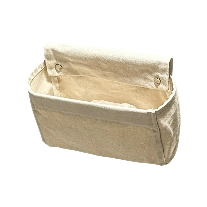 CouldNook Hanging Storage Pocket - Cotton Blend Fabric And Snap Flap