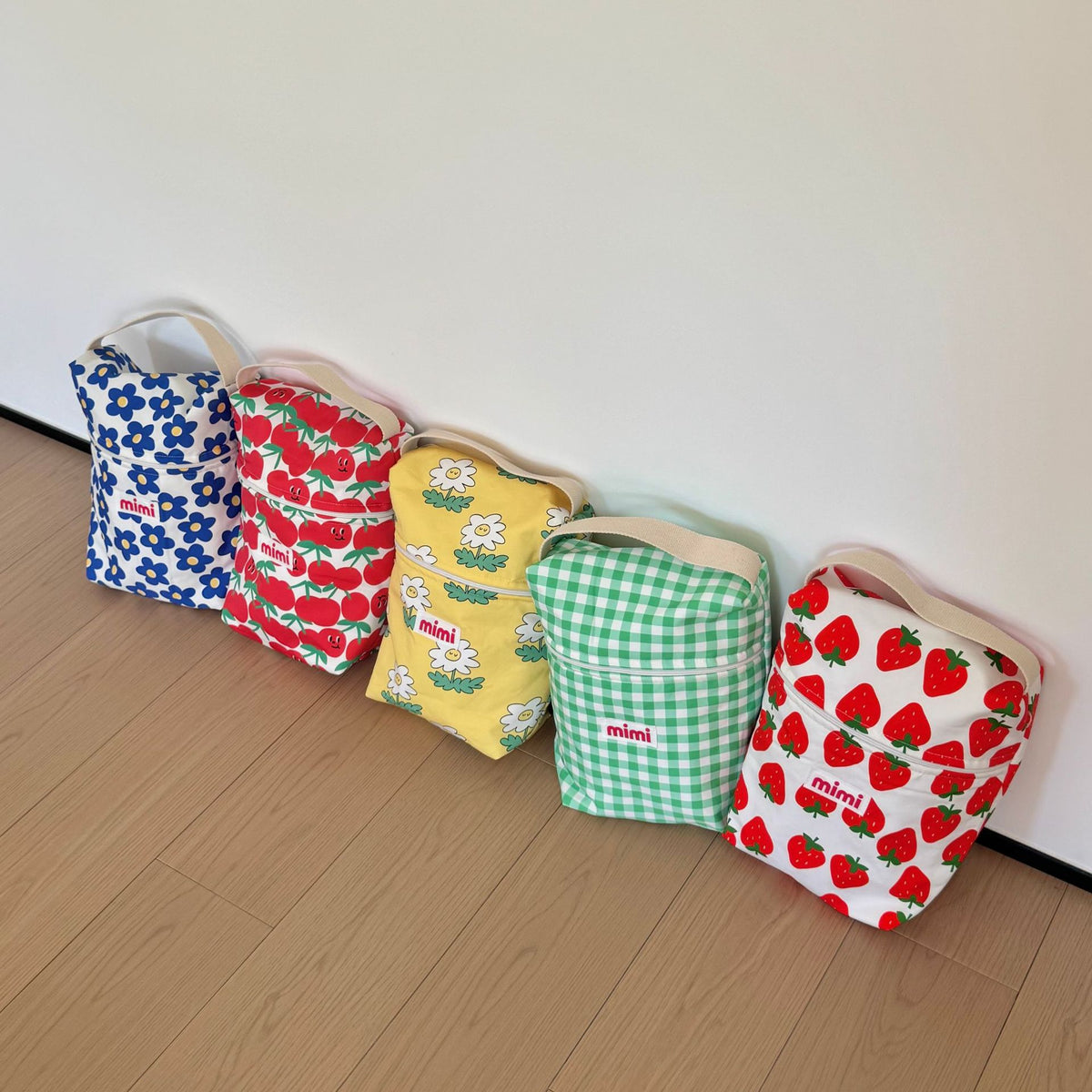 CouldNook Printed Storage Bag - Tall Profile And Short Carry Handle