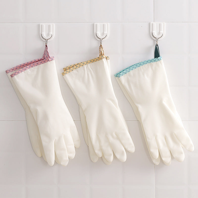 CouldNook Household Nitrile Gloves - Pale Bodies And Varied Cuff Finishes