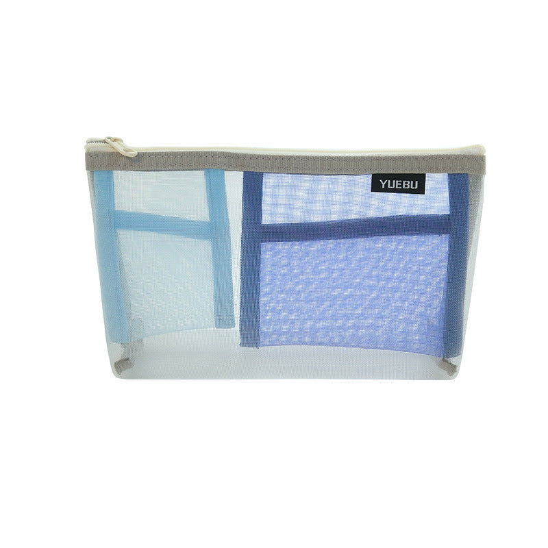 CouldNook Mesh Organizer Pouch - Contrasting Pockets And Zip Closure