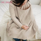 CouldNook Cotton Nursing Cover - Textured Fabric And Adjustable Neck Strap