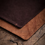 CouldNook Vintage Zen Waterproof Tea Mat - Wabi-Sabi Crinkled Fabric Placemat & Coaster