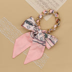 CouldNook Bow Scarf Phone Wrist Strap - Rose Pattern Loop