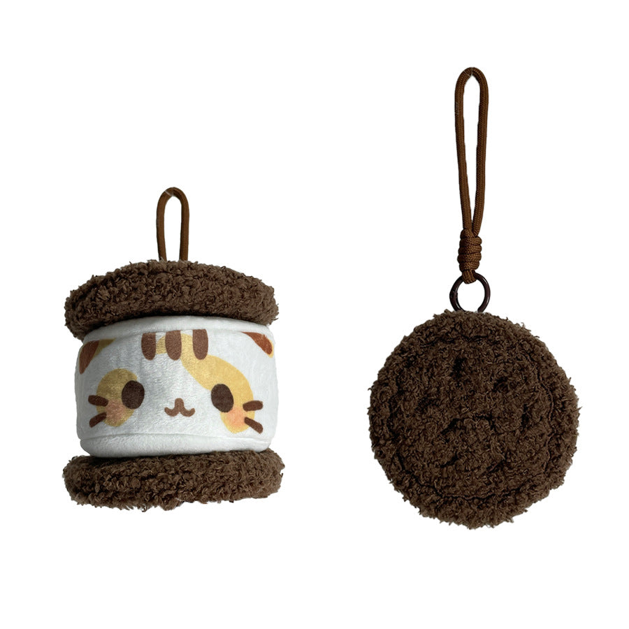 CouldNook Animal Coin Purse - Sandwich Shape And Plush Round Ends