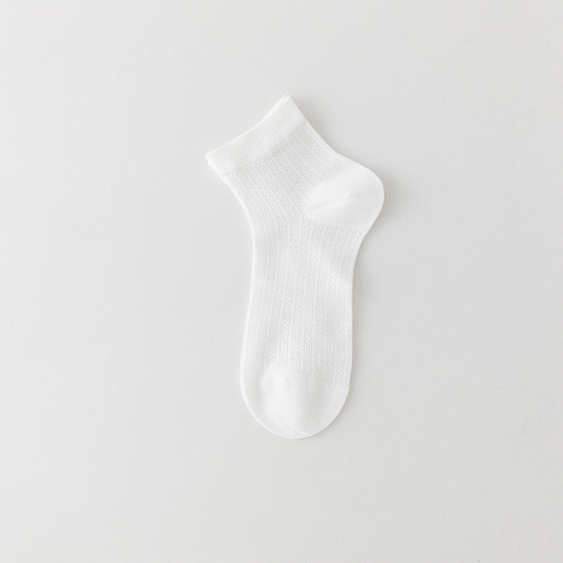 CouldNook Scallop Edge Low Cut Socks - Soft Shoe Accent