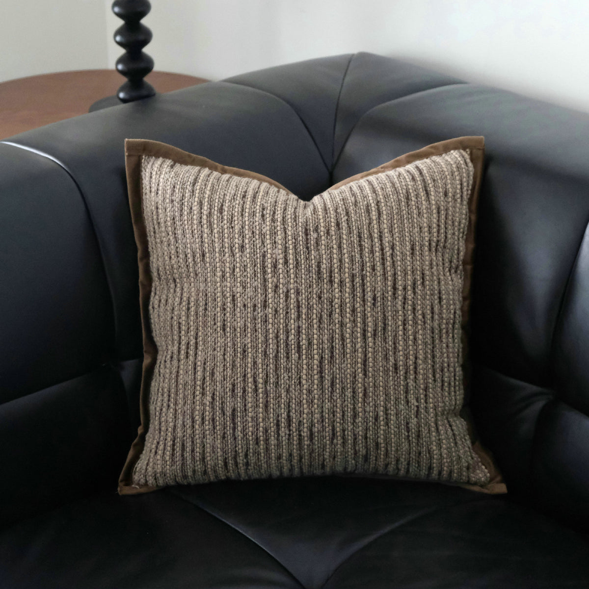 CouldNook Textured Cushion - Striped Ribbed And Raised Check Design Choices
