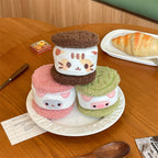 CouldNook Animal Coin Purse - Sandwich Shape And Plush Round Ends