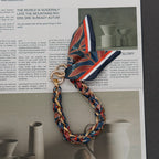 CouldNook Mixed Print Scarf Phone Wrist Strap - Braided Loop