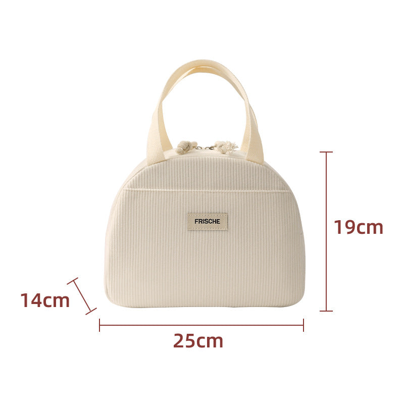 CouldNook Dome Lunch Bag - Double Handles and Front Pocket