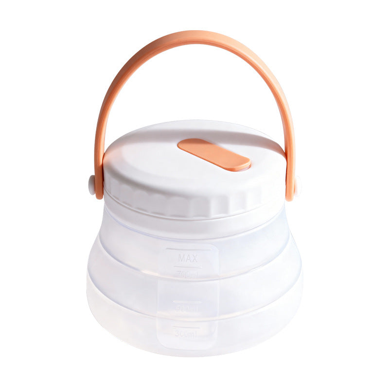 CouldNook Collapsible Food Storage Bucket - Carry Handle and Vented Lid