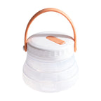 CouldNook Collapsible Food Storage Bucket - Carry Handle and Vented Lid