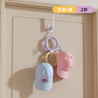 CouldNook Hanging Hat Organizer - Linked Rings And Rotating Hook
