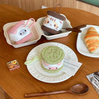 CouldNook Animal Coin Purse - Sandwich Shape And Plush Round Ends