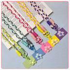 CloudNook Flower Braided Phone Lanyard‑Crossbody Phone Strap